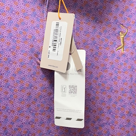 NWT Peter Millar PGAPlayers Club Golf Shirt - Picture 3 of 5